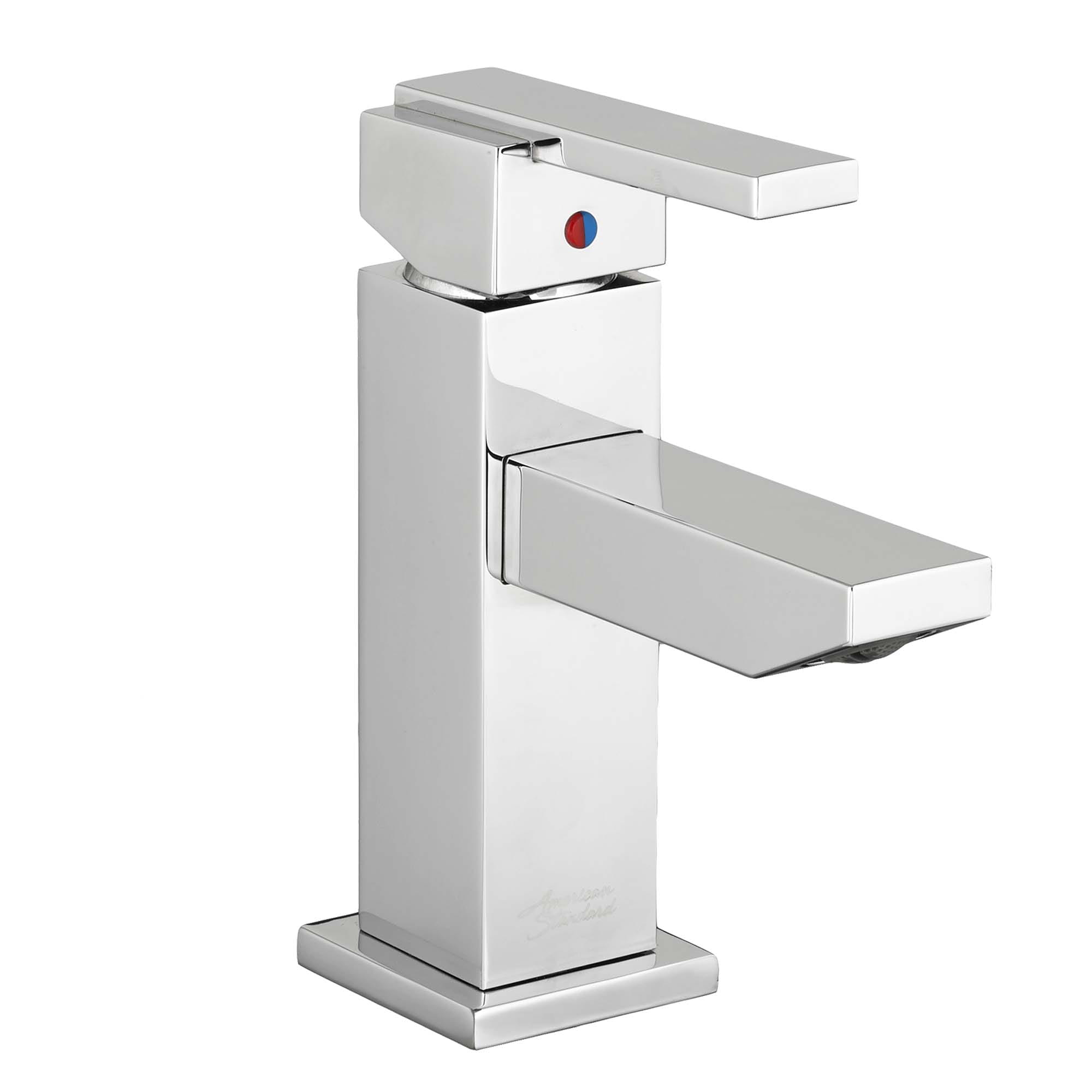 Time Square Single Hole Single Handle Bathroom Faucet 12 gpm 45 L min With Lever Handle CHROME